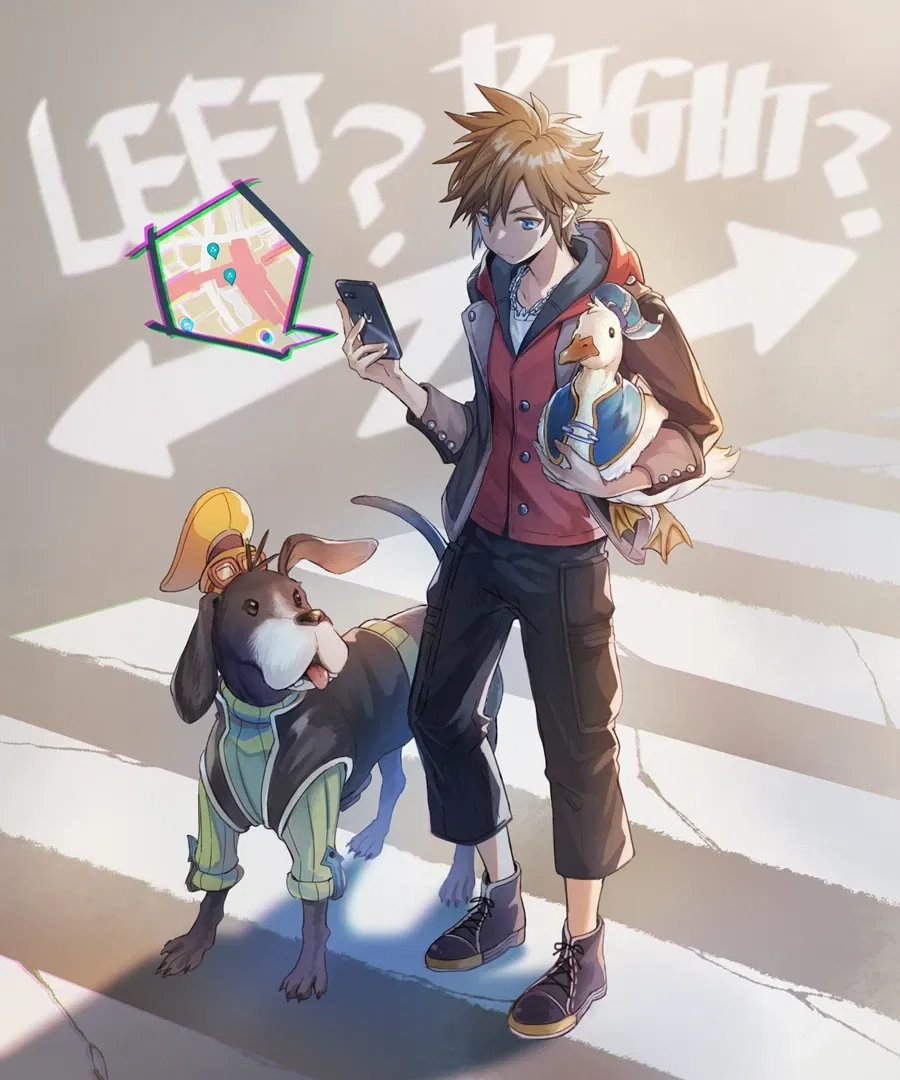 Avatar of Sora, Donald & Goofy || Navigation Trouble!