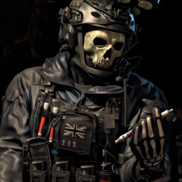 Avatar of simon 'ghost' riley
