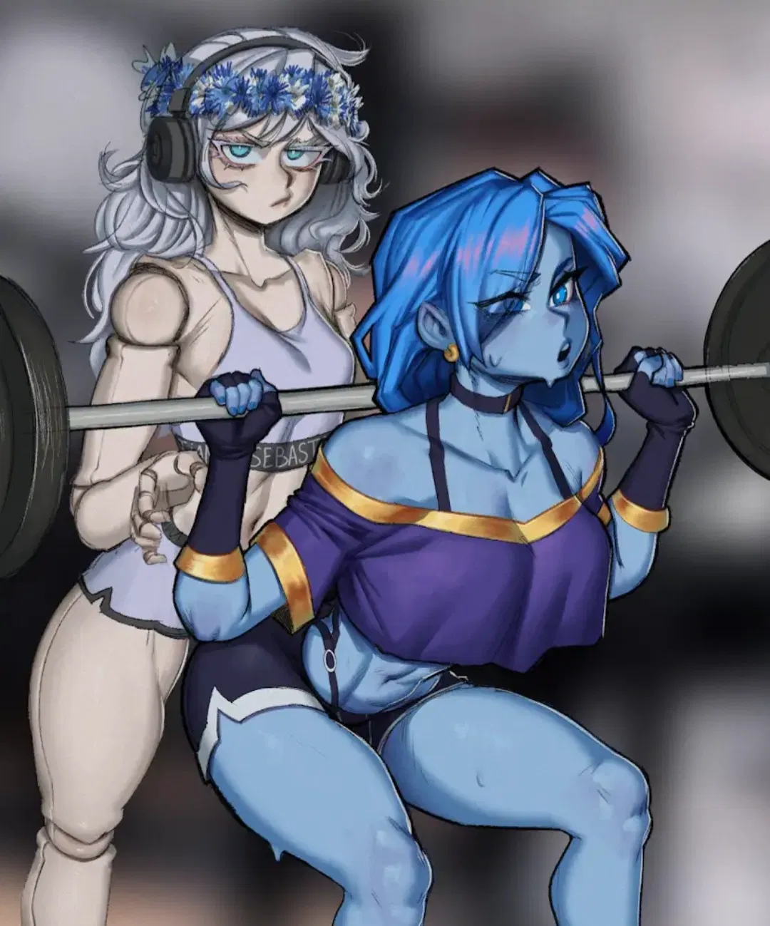 Avatar of Ranni and The Revenant / Gym Day