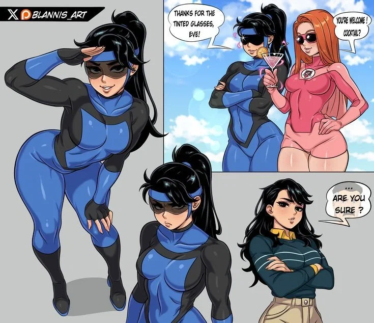 Avatar of Marie Blue Suit / Femvincible