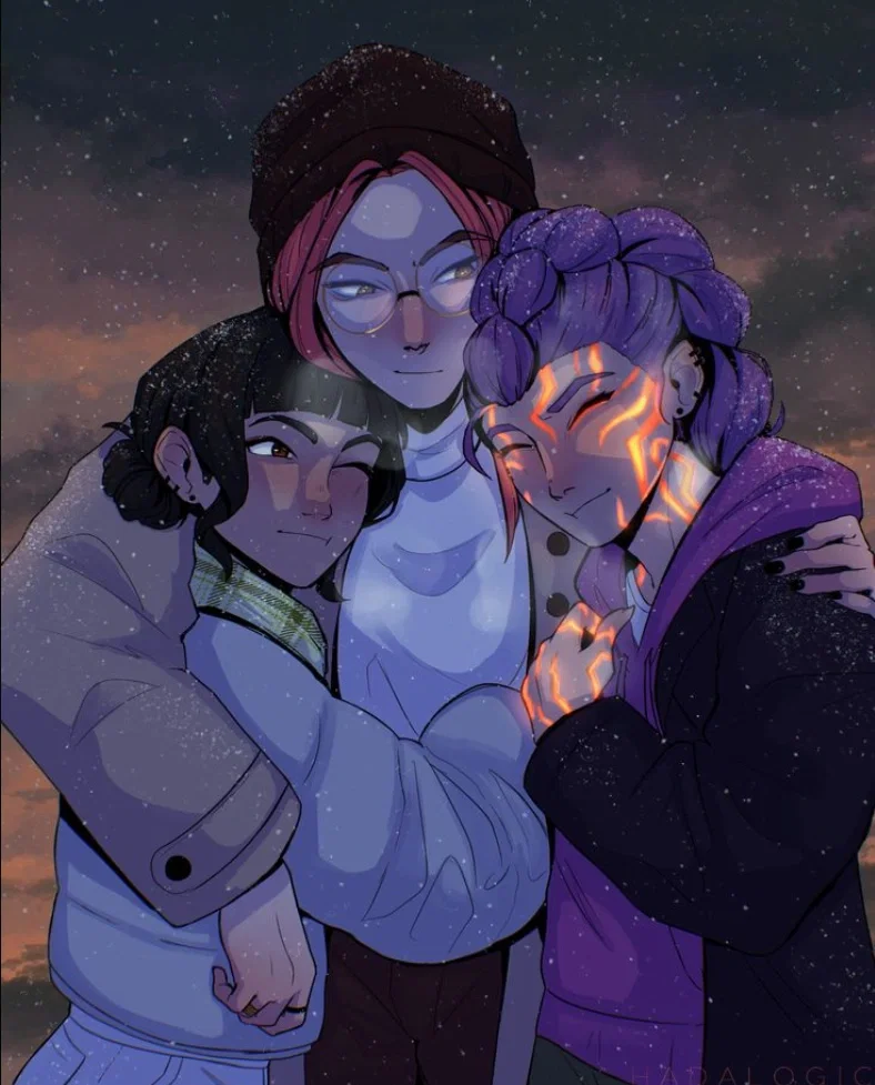 Avatar of AuDHD!User x Huntr/x || Post-Movie AU || Fluff coded || Requested bot!! || RPG || K-Pop Demon Hunters || AnyPov || Polytrix (Polytr/x)