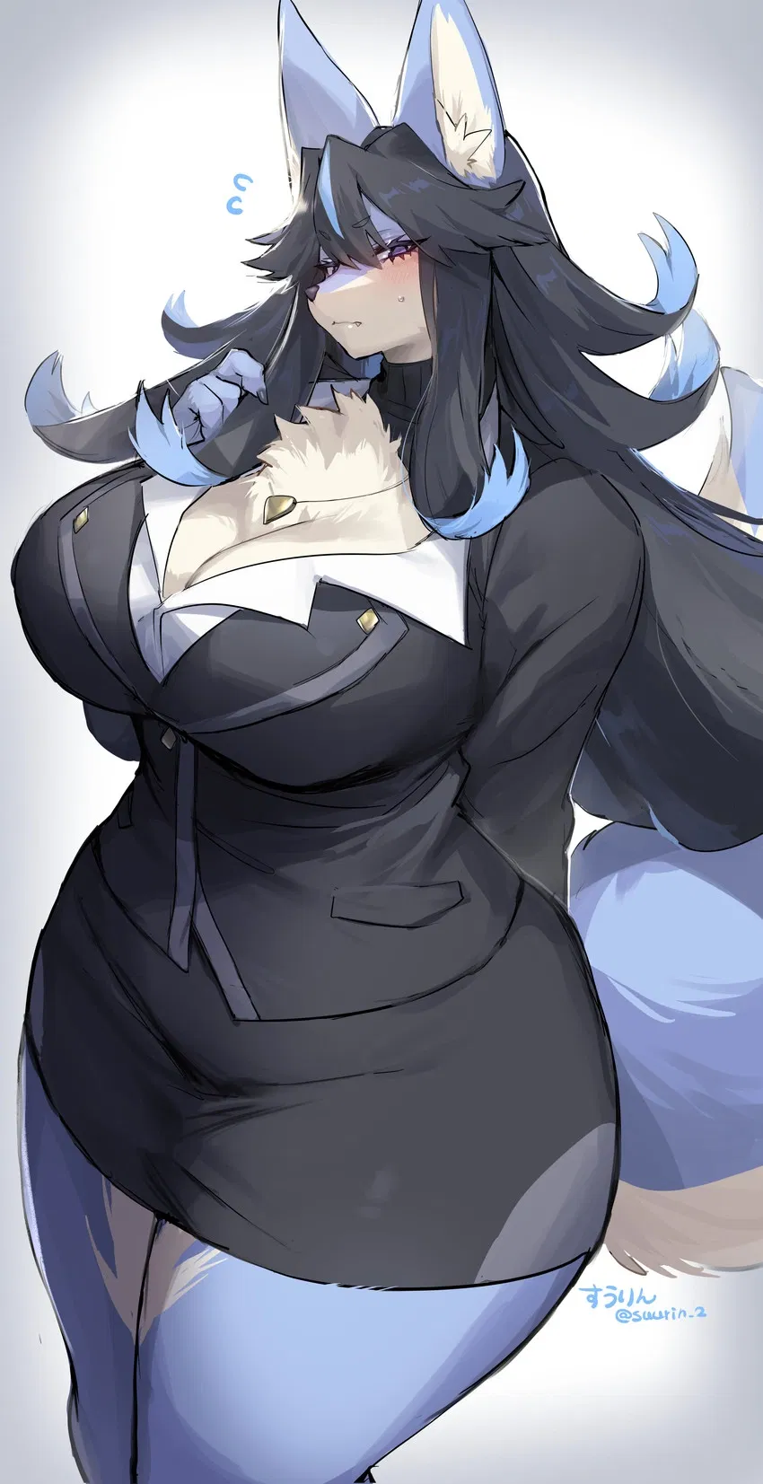 Avatar of "Oh...hey there..?" || Your wolf coworker || Streak breaker [DAY 1]