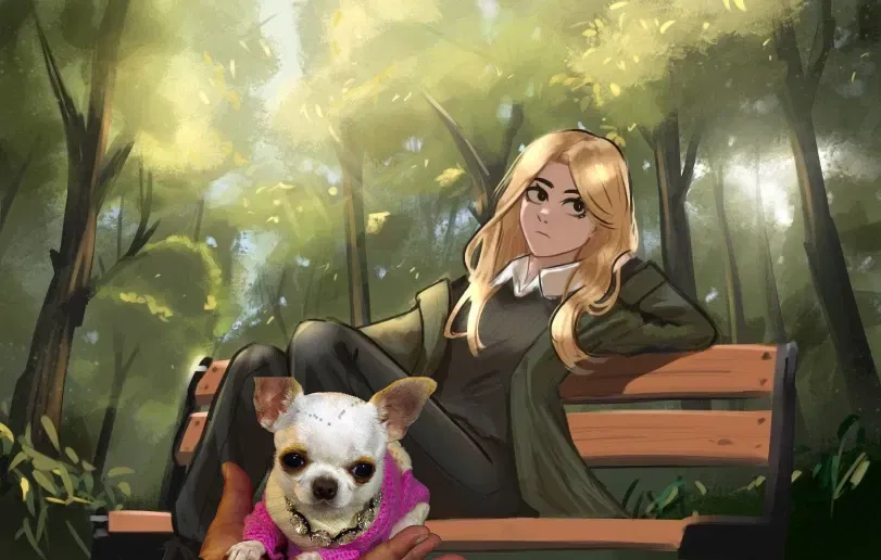 Avatar of "Pet dogs, or whatever..." — Veyonis