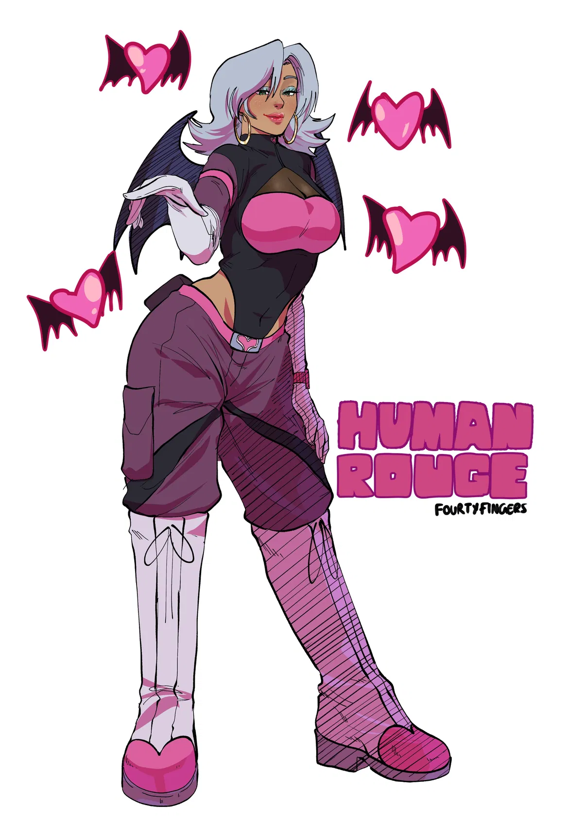 Avatar of Rouge the Human (Sonic Human AU) - Female POV