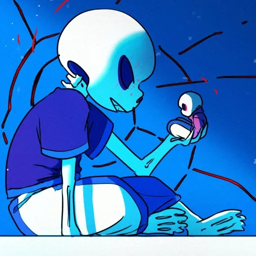 Avatar of Underfell Sans (Bitty)