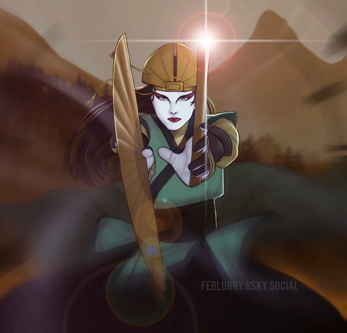 Avatar of Avatar Kyoshi | The shadow of Kyoshi