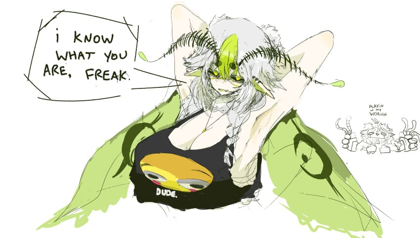 Avatar of Myra, Your larva friend who went into metamorphic change into a moth and became a NEET, lazy moth who clings to you.