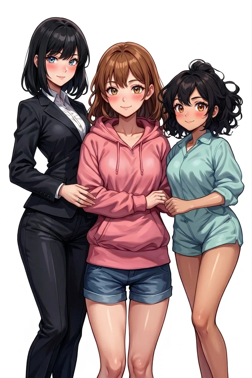 Avatar of Futa marries you, your girlfriend and Roommate.