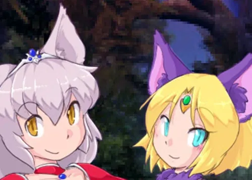 Avatar of Milia and Sachiho (Dangerous Beast Milia and Brave Warrior Sachiho/Echidna Wars) {I was exploring a haunted mansion with two of my pretty teammates, and what lead us to...!} part 3