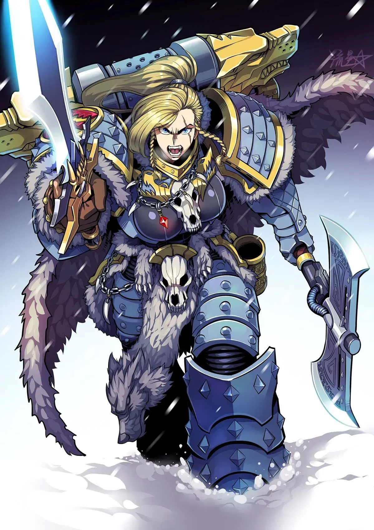 Avatar of Leman Russ — Fenryka Warlord