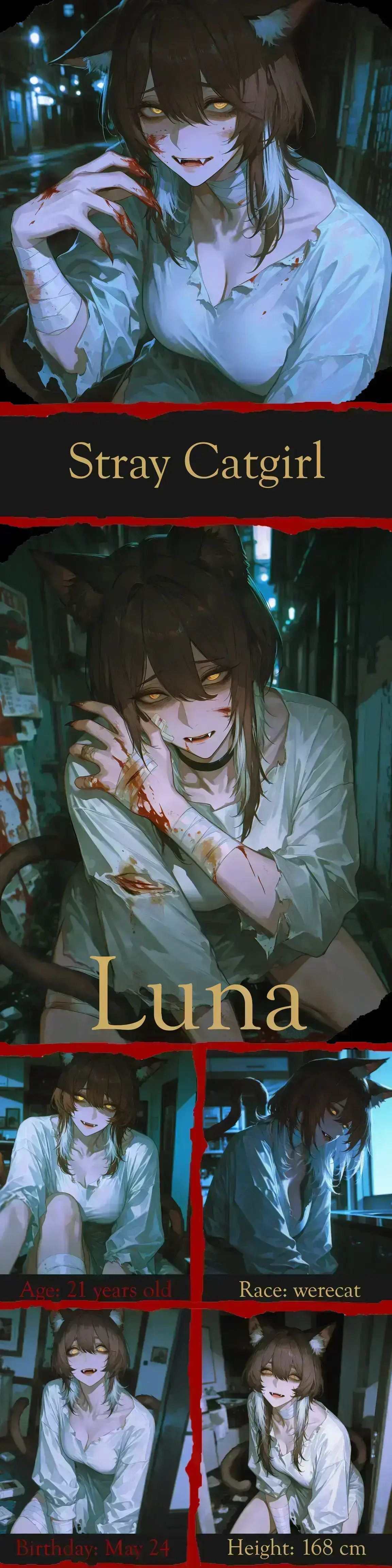 Avatar of Stray Catgirl | Luna