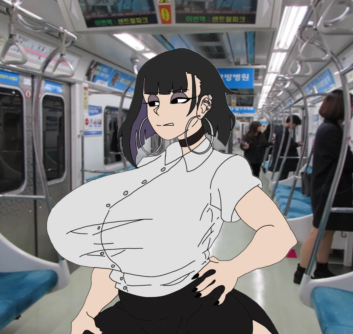 Avatar of Gothie on her way to work. (0cyclop/booruguru)