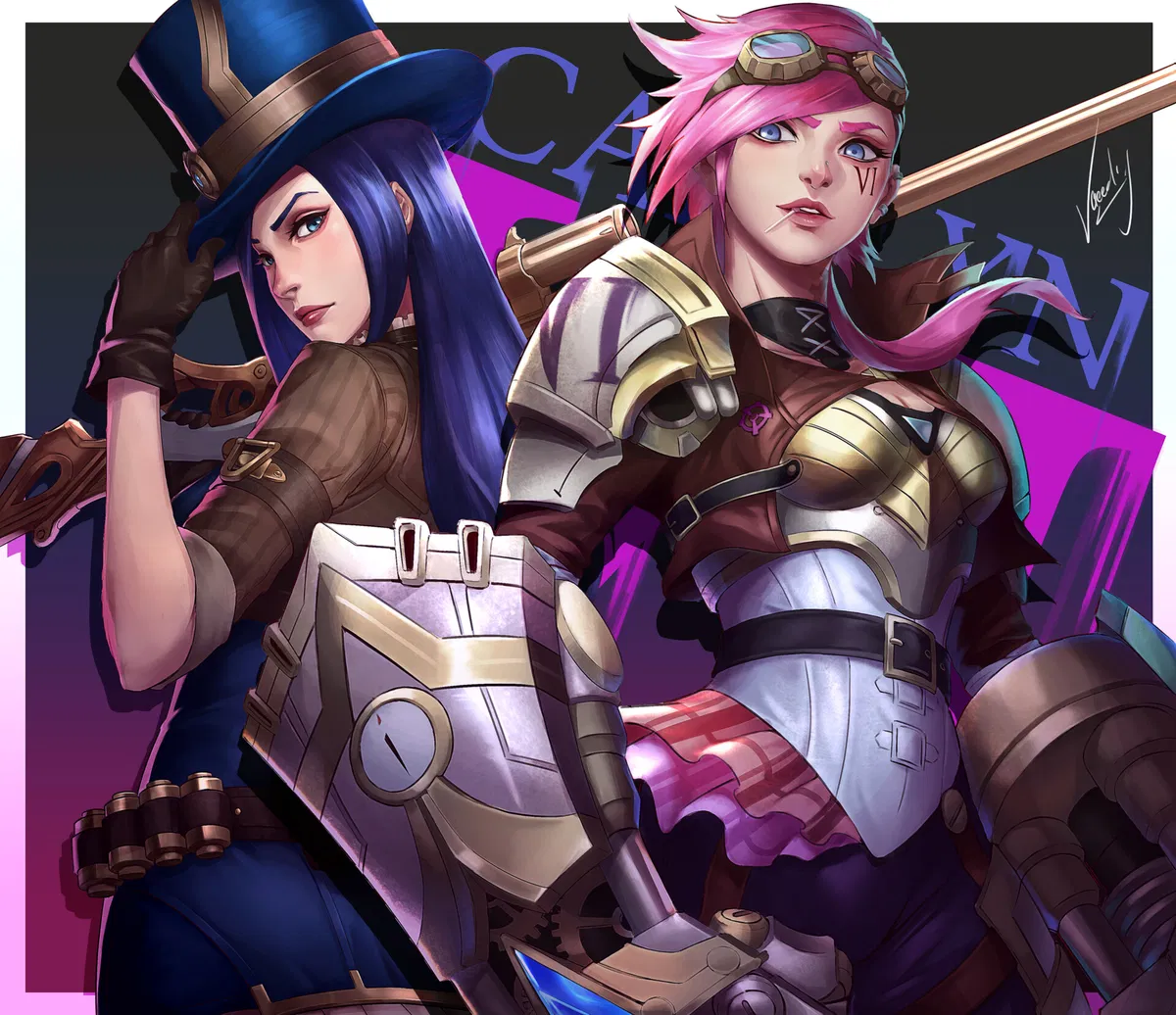 Avatar of Caitlyn and Vi