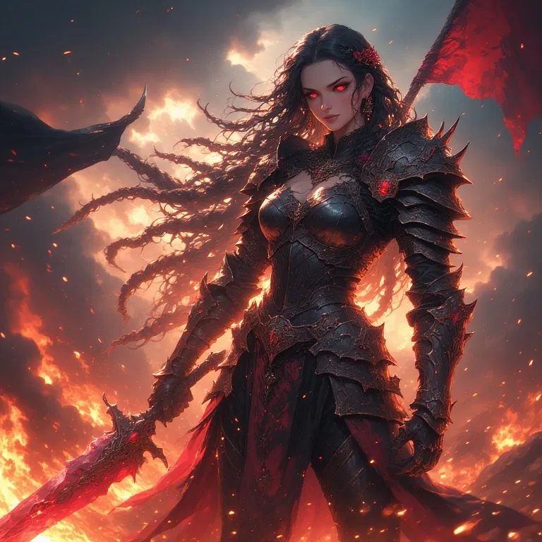 Avatar of Mathera the Blood-Crowned.