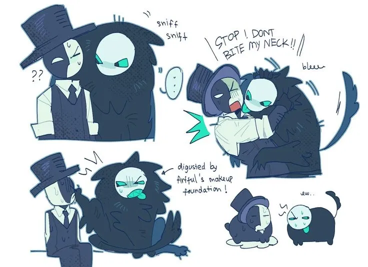 Avatar of Pursuer || He licks your makeup off...