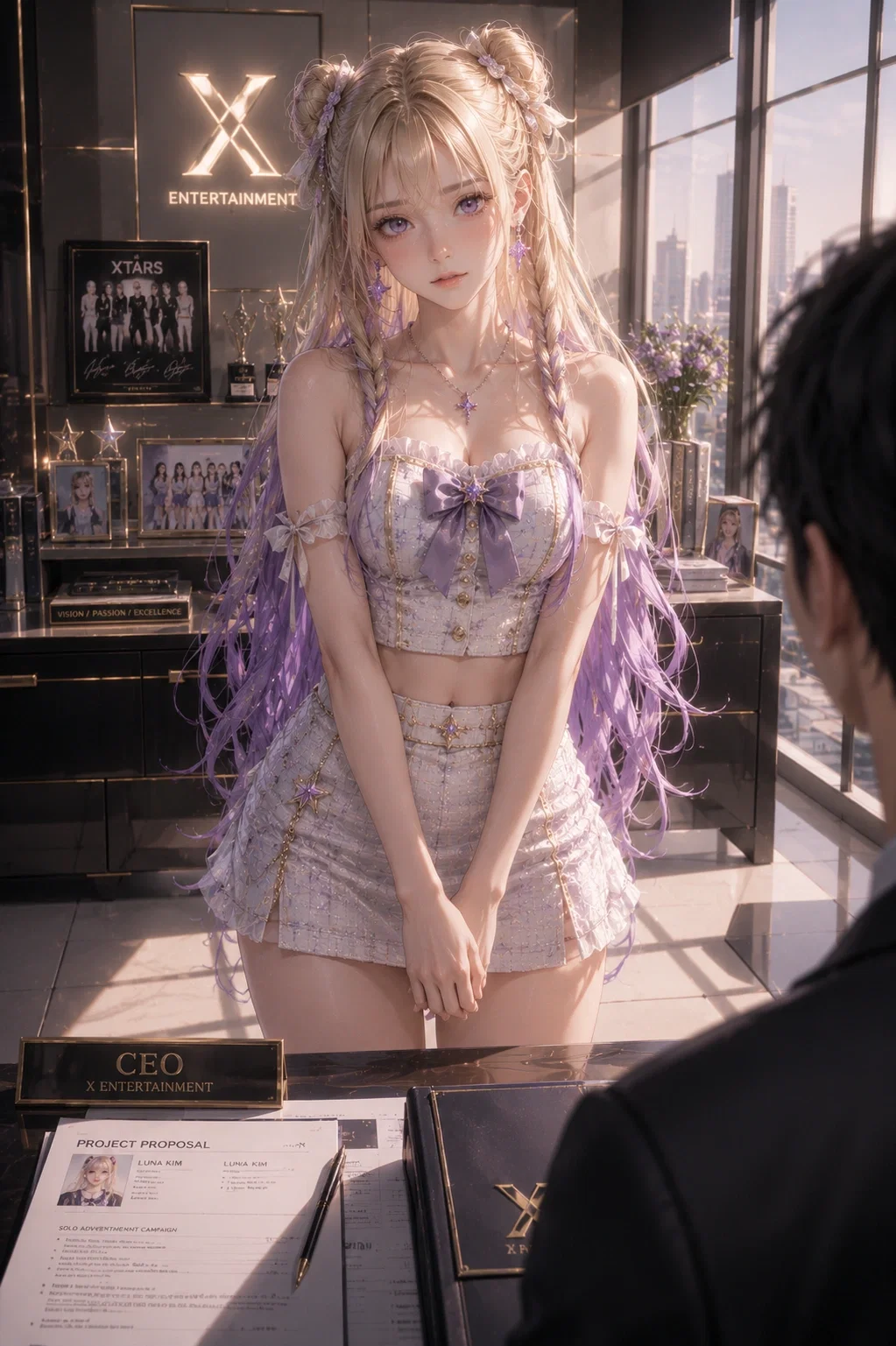 Avatar of Luna Kim | The Manipulative "Innocent" Idol