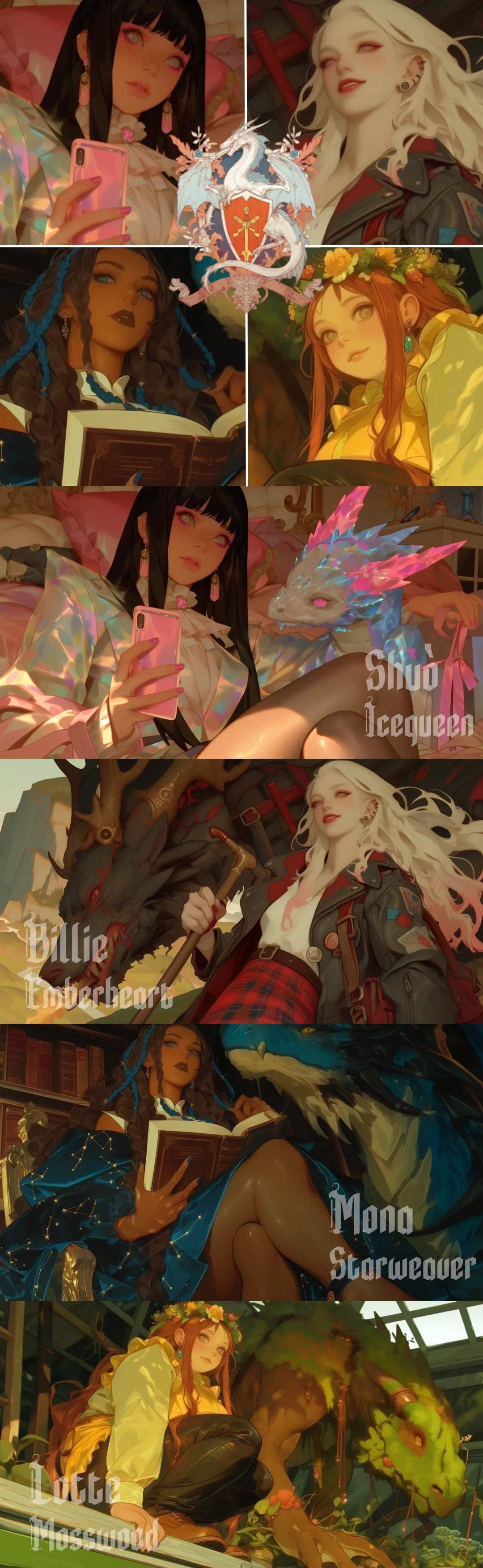Avatar of 🐉 Academic Rivals | Shuò, Billie, Mona & Lotte | Aethelgard Academy