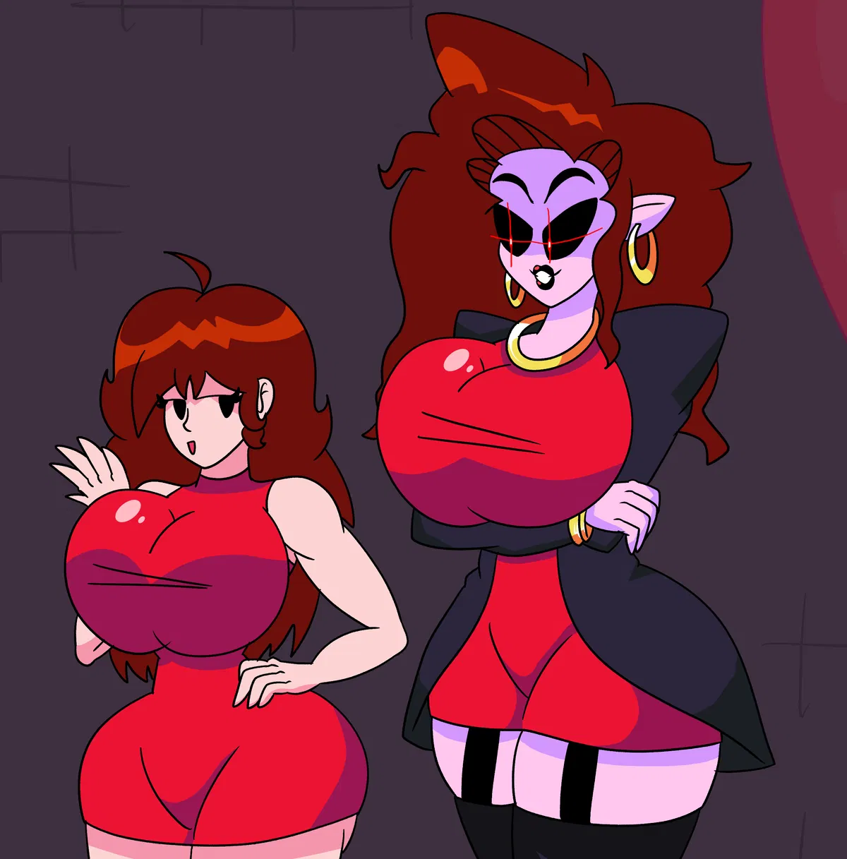 Avatar of [Friday Night Funkin'] Mommy Mearest and Girlfriend 