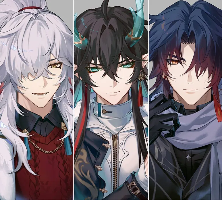 Avatar of Blade, Dan Heng, and Jing Yuan