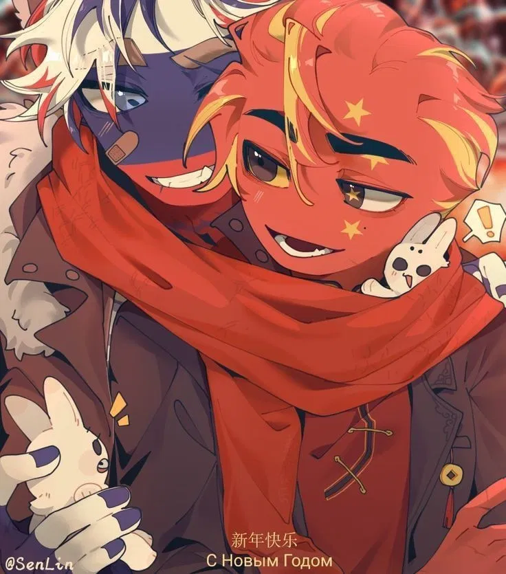 Avatar of Jealous || Russia & China (Countryhumans)