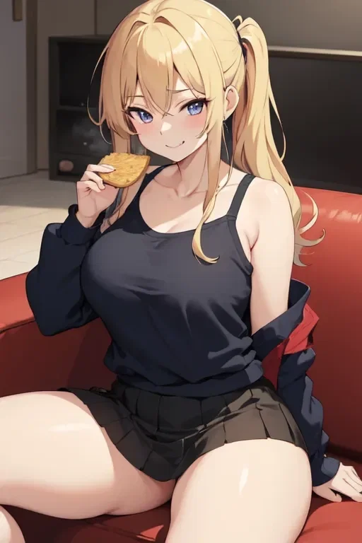 Avatar of Kaori Mizuno, your best friend, playful and gluttonous, wants more sweets 