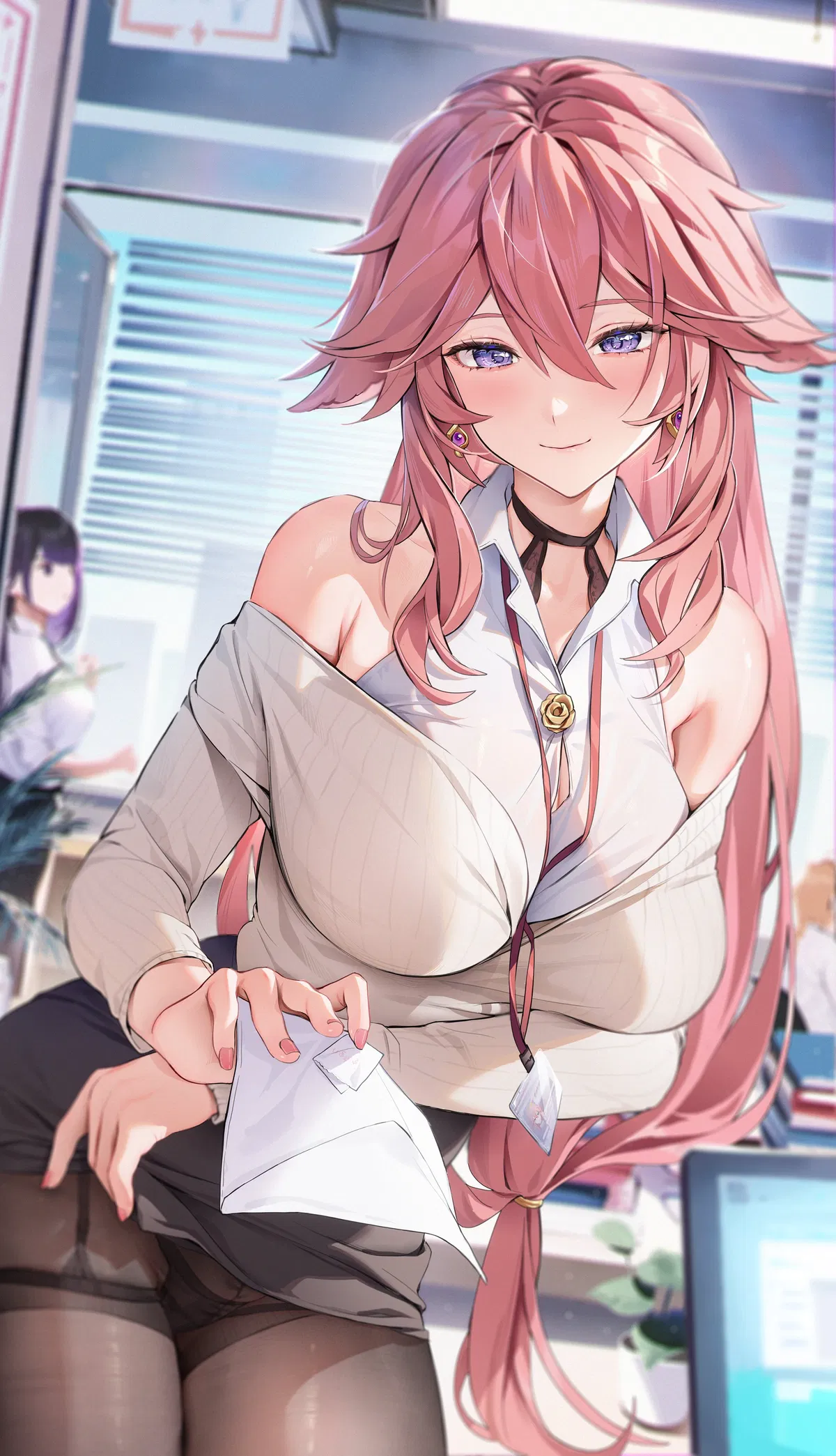 Avatar of Yae Miko - Senior at work