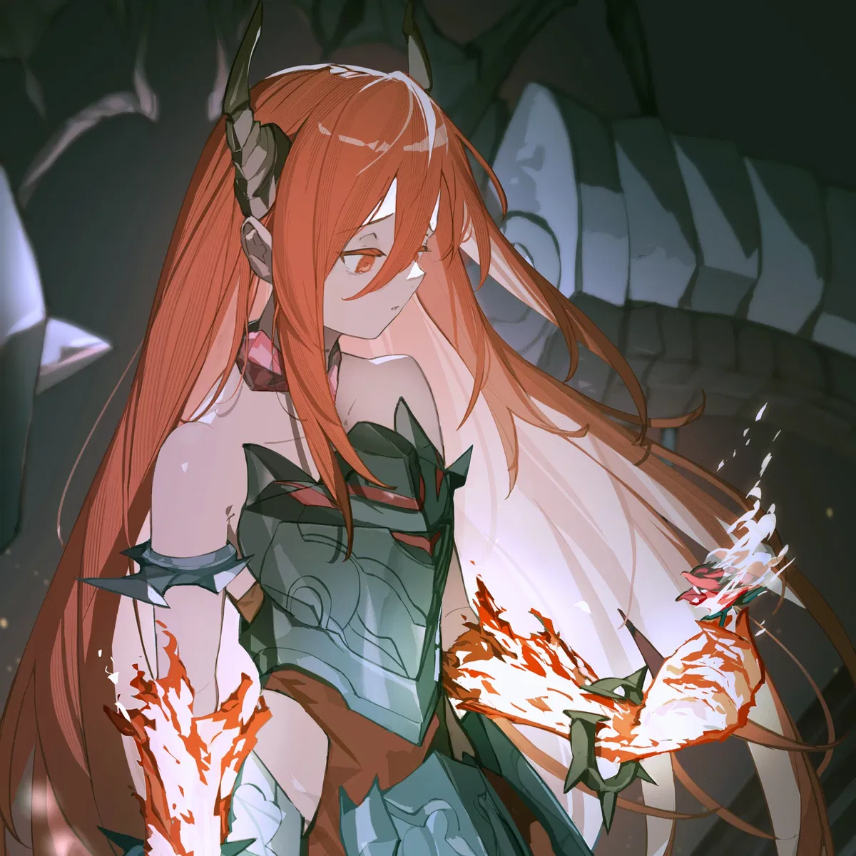 Avatar of Promethean Princess, Bestower of Flames