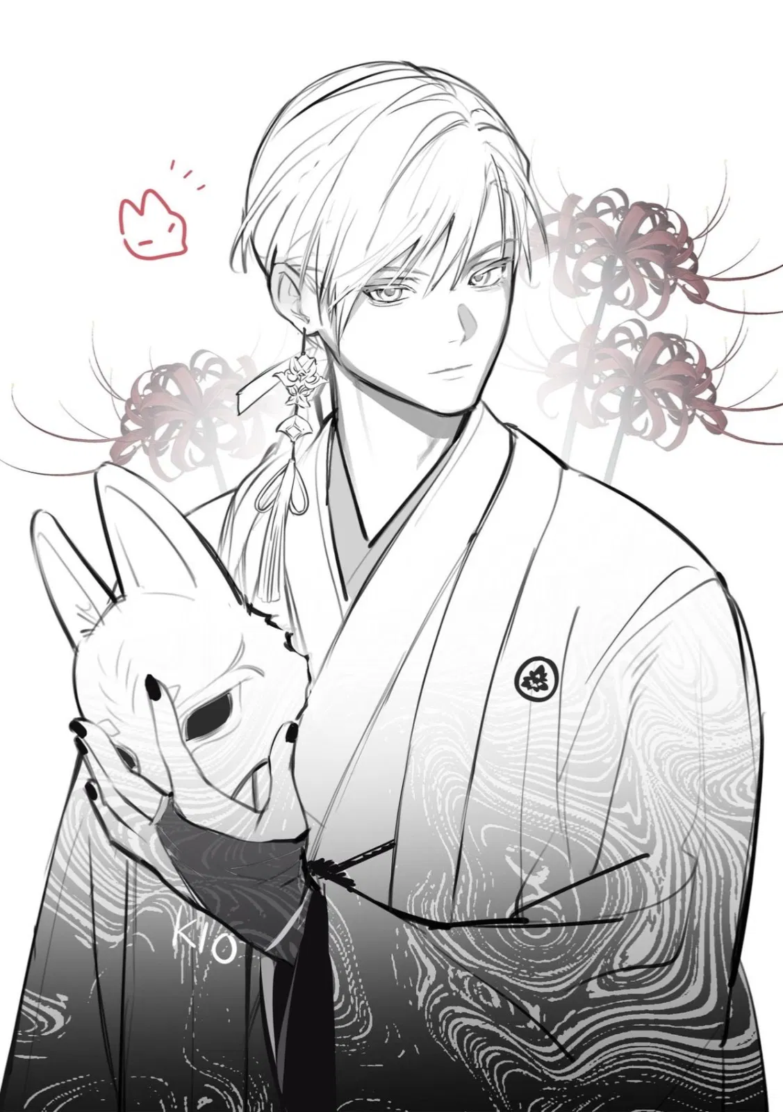 Avatar of You got sold off to the Fox God by your parents to pay off their family debts - Haru