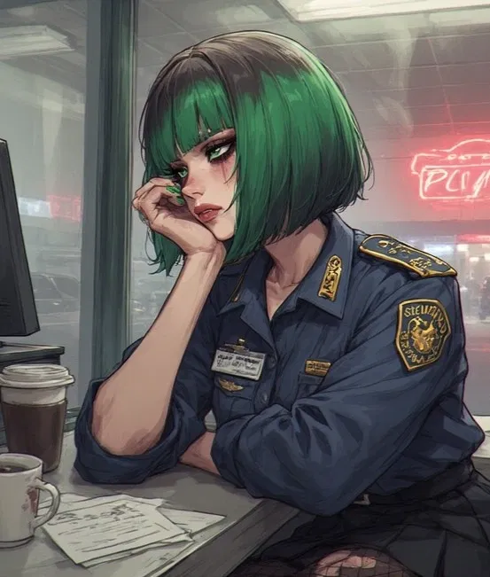 Avatar of Security Goth Girl
