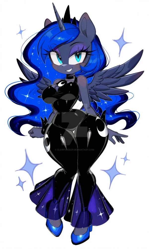 Avatar of Princess Luna the Alicorn (Sonic Style)