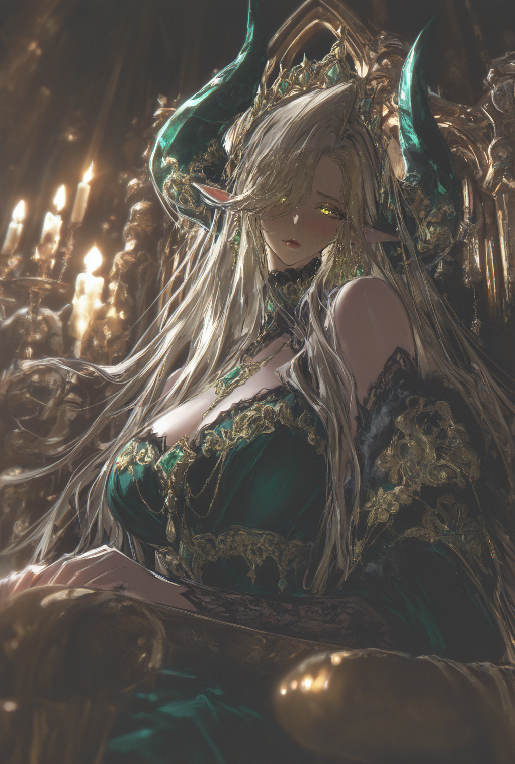 Avatar of Mammon The Sin of Greed || 7 princesses of hell