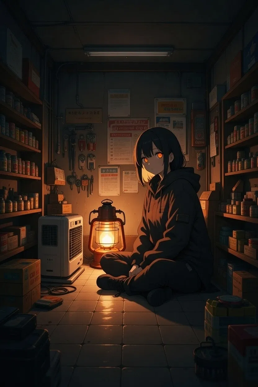 Avatar of Snow trap with girl in shop