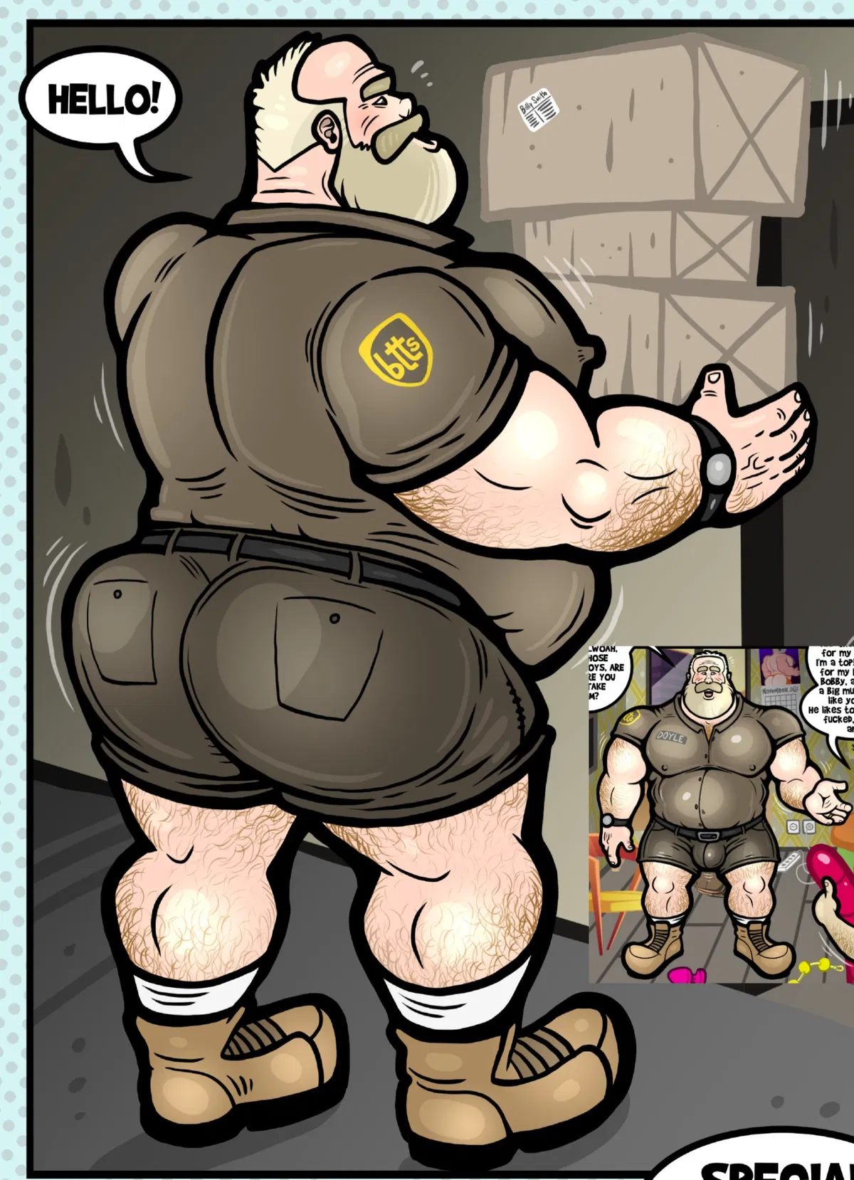 Avatar of Big Buff Muscular Bara DILF with a Big Fat Ass