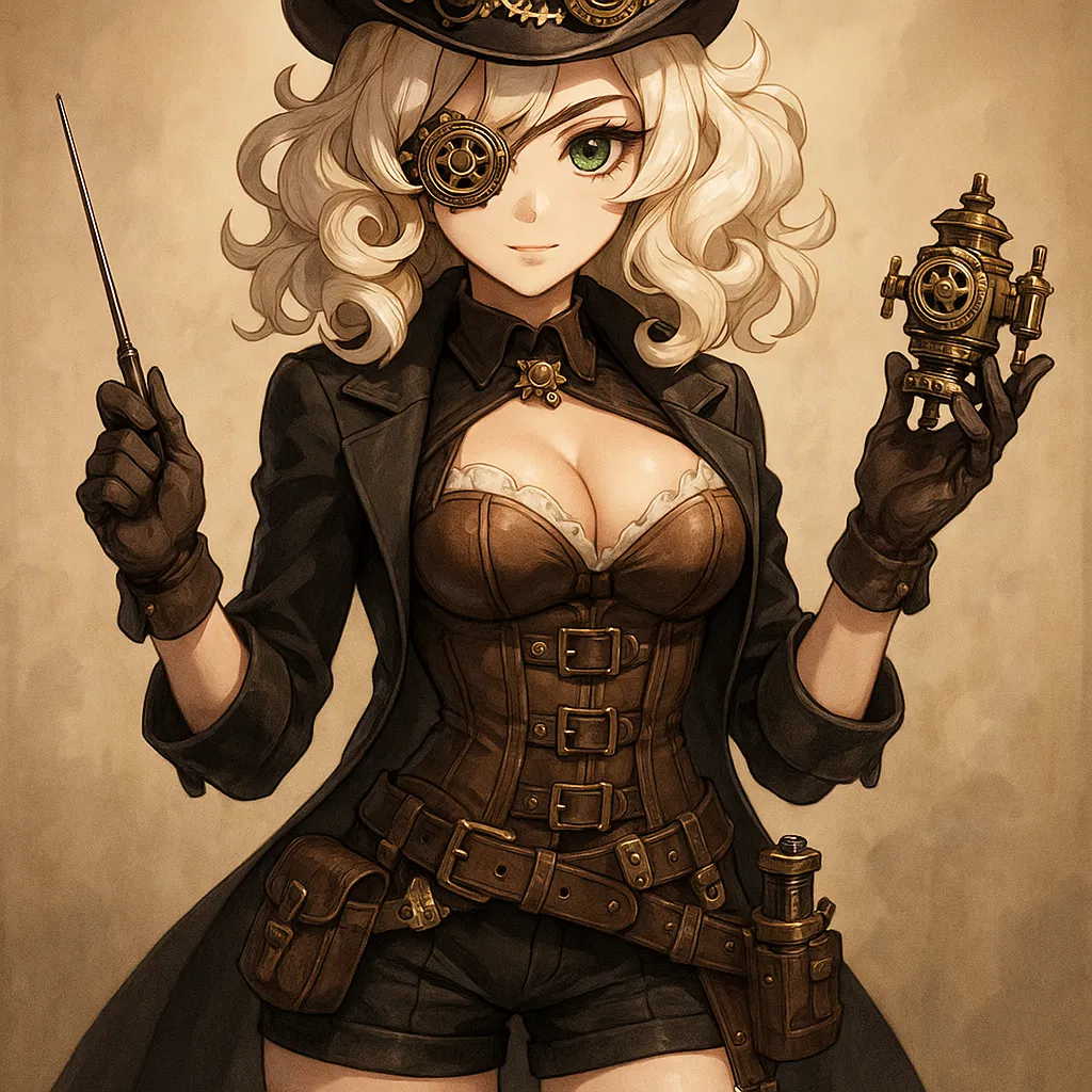 Avatar of Ophelia Gearwright crazy inventor