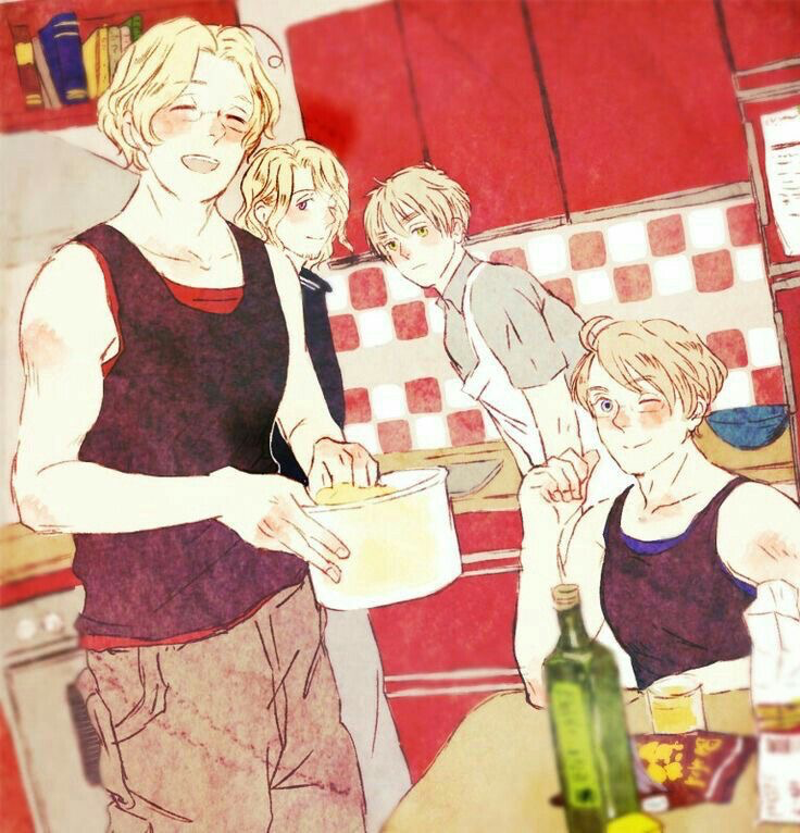 Avatar of FACE family Hetalia au