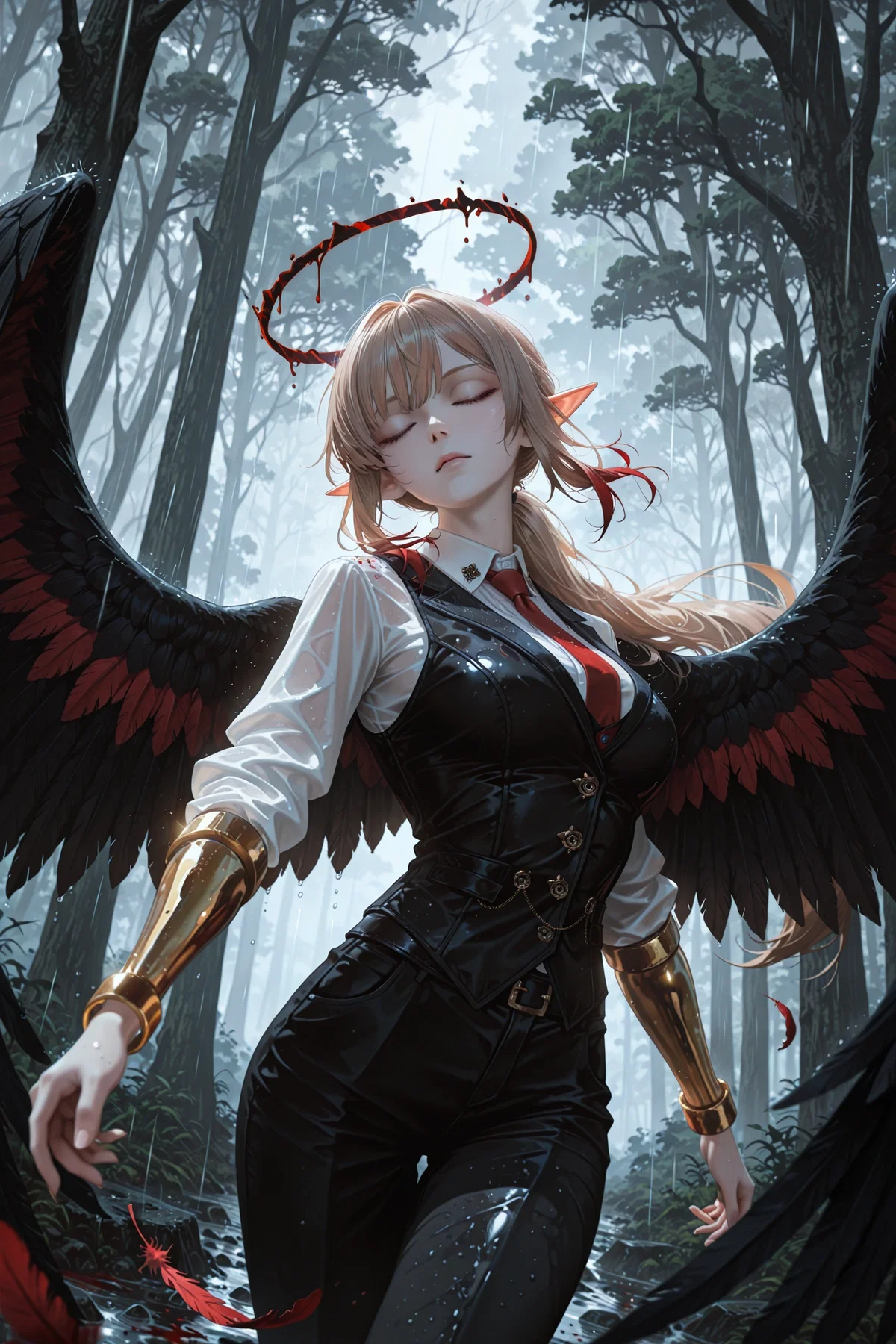 Avatar of The CEO of Hydra's Fang Private Military Company would like to speak of to you about something. Everyone else seems to be afraid of her why is that? Is this the American Dream?