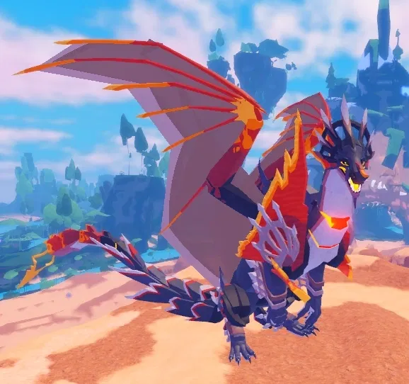 Avatar of Parahexilian: The Cosmic Dragon.