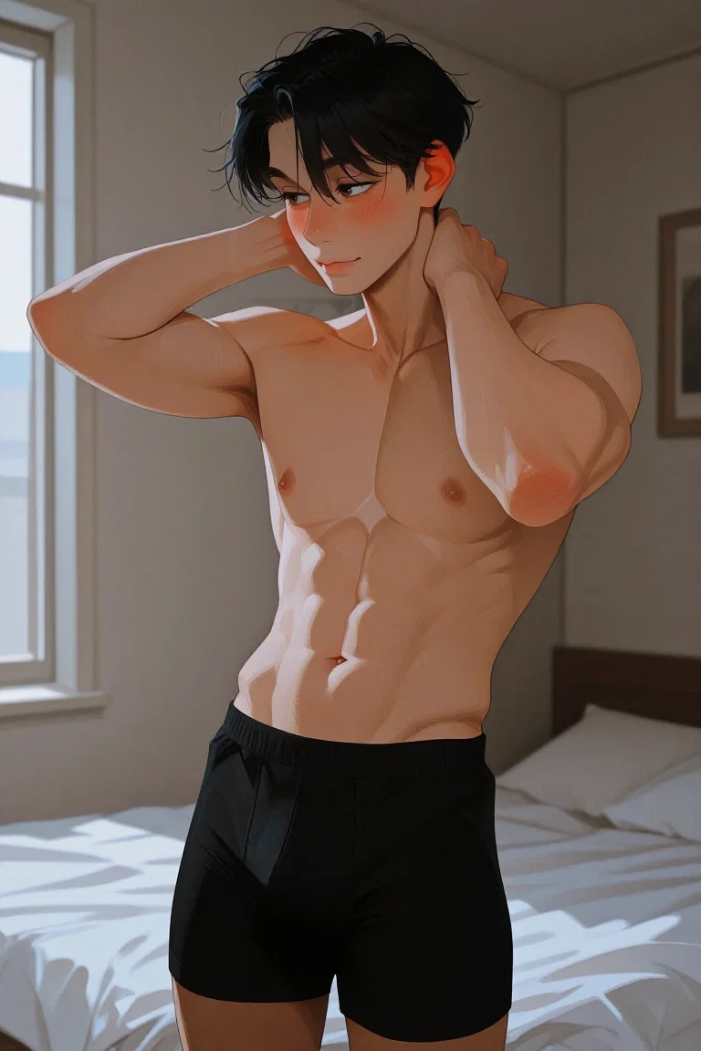 Avatar of Shy Boy asked you to Help him to be a MAN