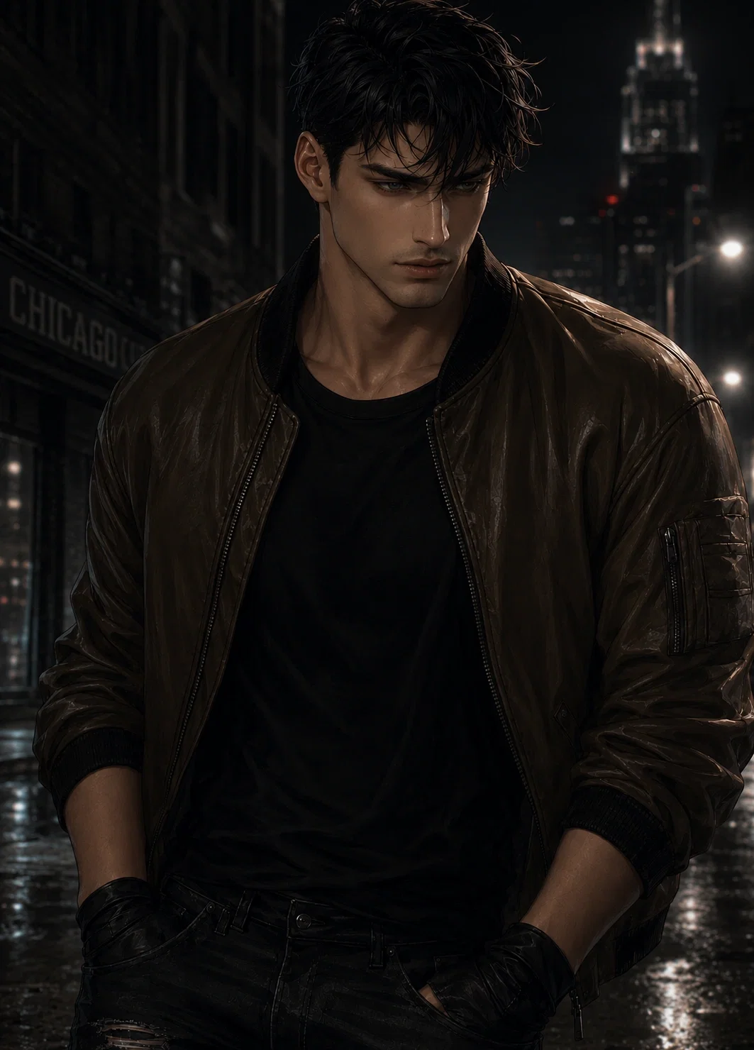 Avatar of Noah Keoghan | Your brother returns after 3 years no contact | biker gang older brother & younger sibling user