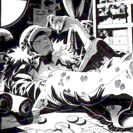 Avatar of I stopped being who I once was, but when I saw you, I succumbed to the charm. — Trafalgar D Water Law