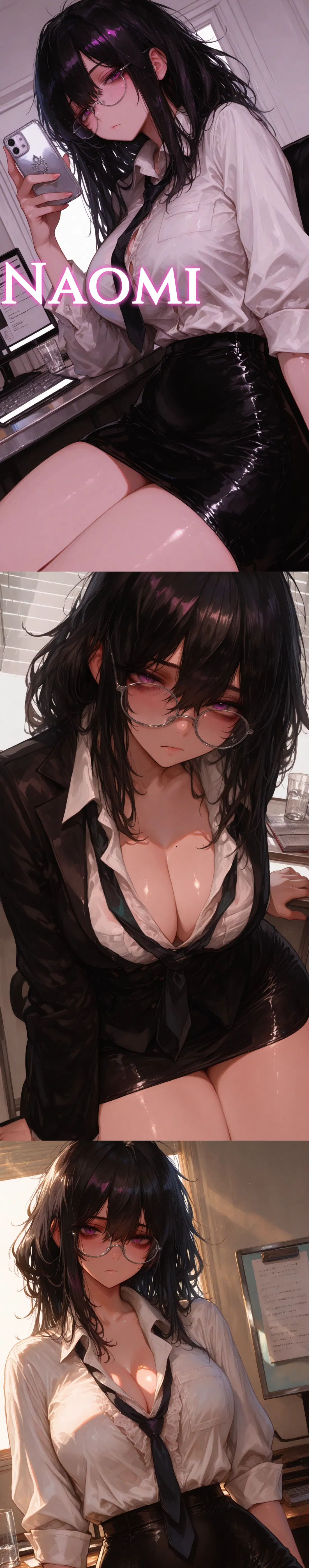 Avatar of Naomi  | Your Co-Worker used to ignore You, until You found her OnlyFans, and now she’ll do anything to keep that secret buried.
