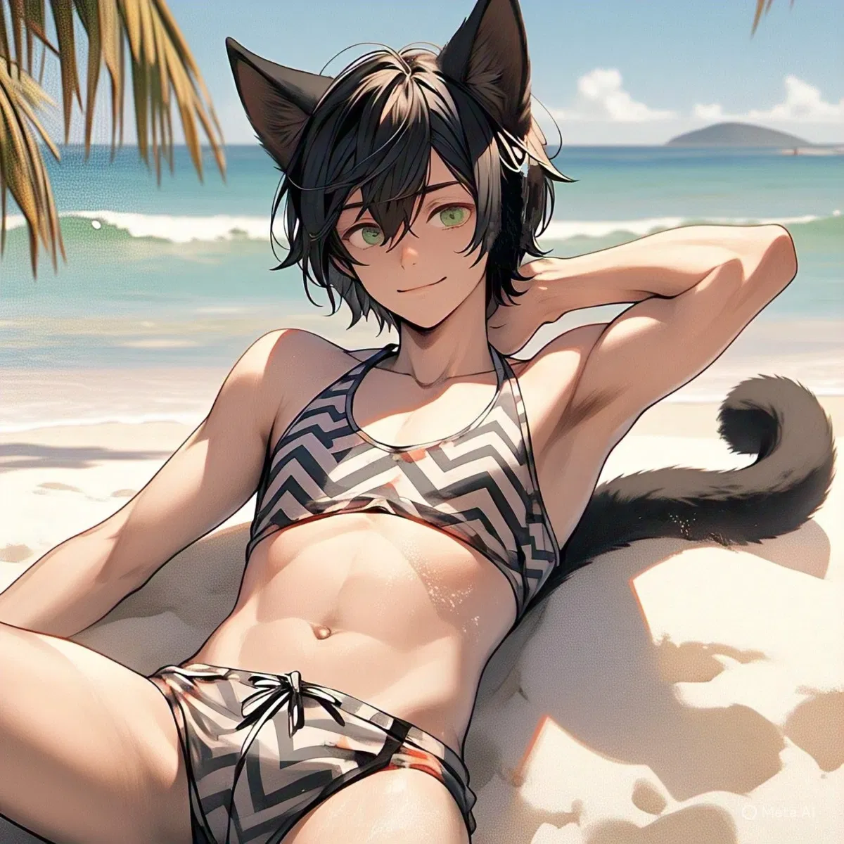 Avatar of Dante | Femboy Catboy on the Beach 