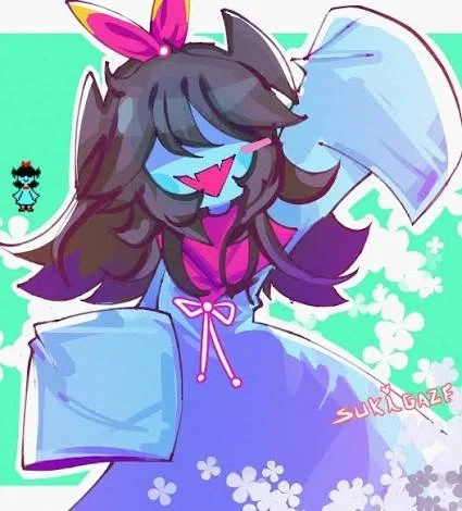 Avatar of DELTARUNE - AQUA (FLOWER)