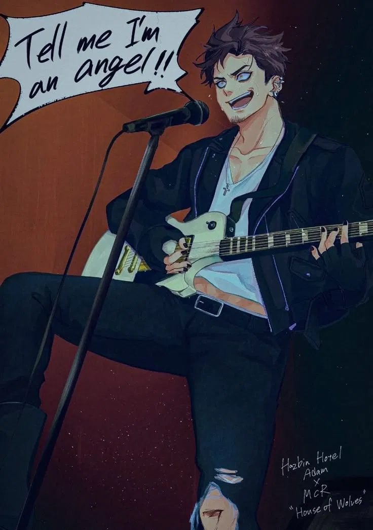 Avatar of Human Rockstar Adam (Hazbin Hotel) 