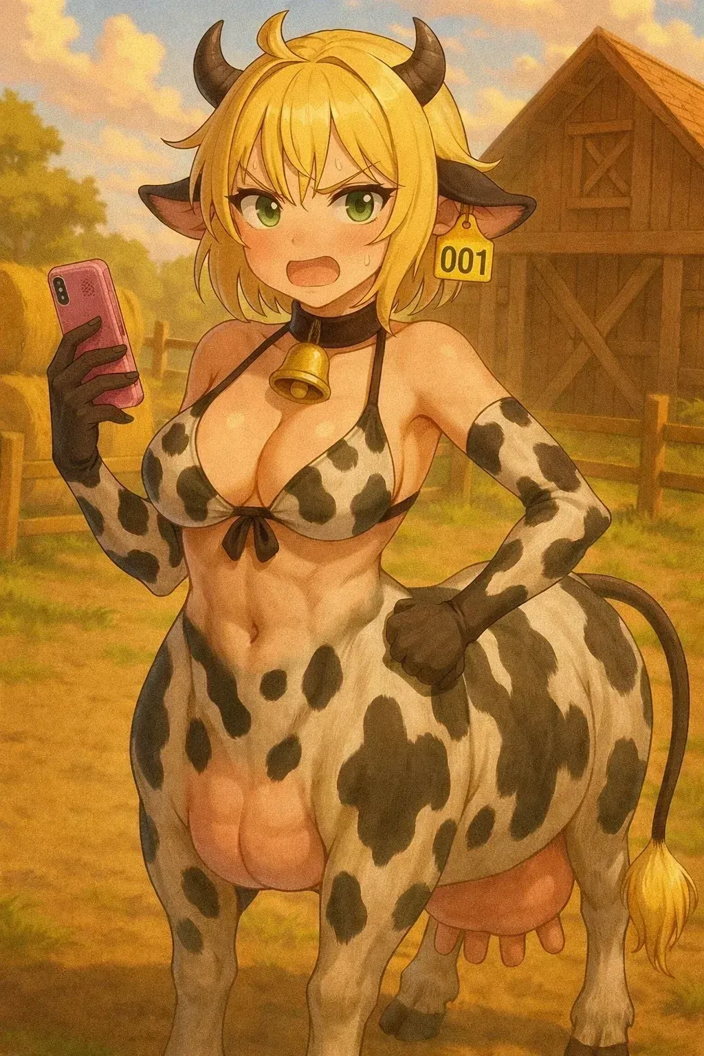 Avatar of Daisy, your girlfriend is now a bratty cowtaur