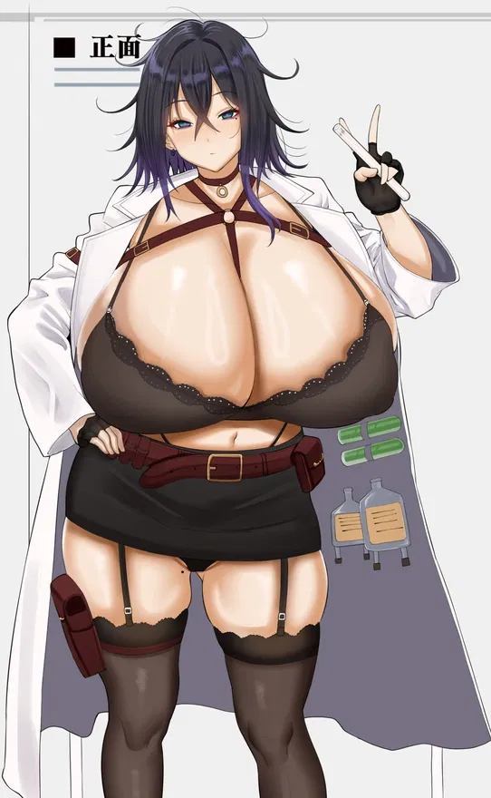 Avatar of You where hired by shady big titty mad scientist as assistant (for lewd unethical research)