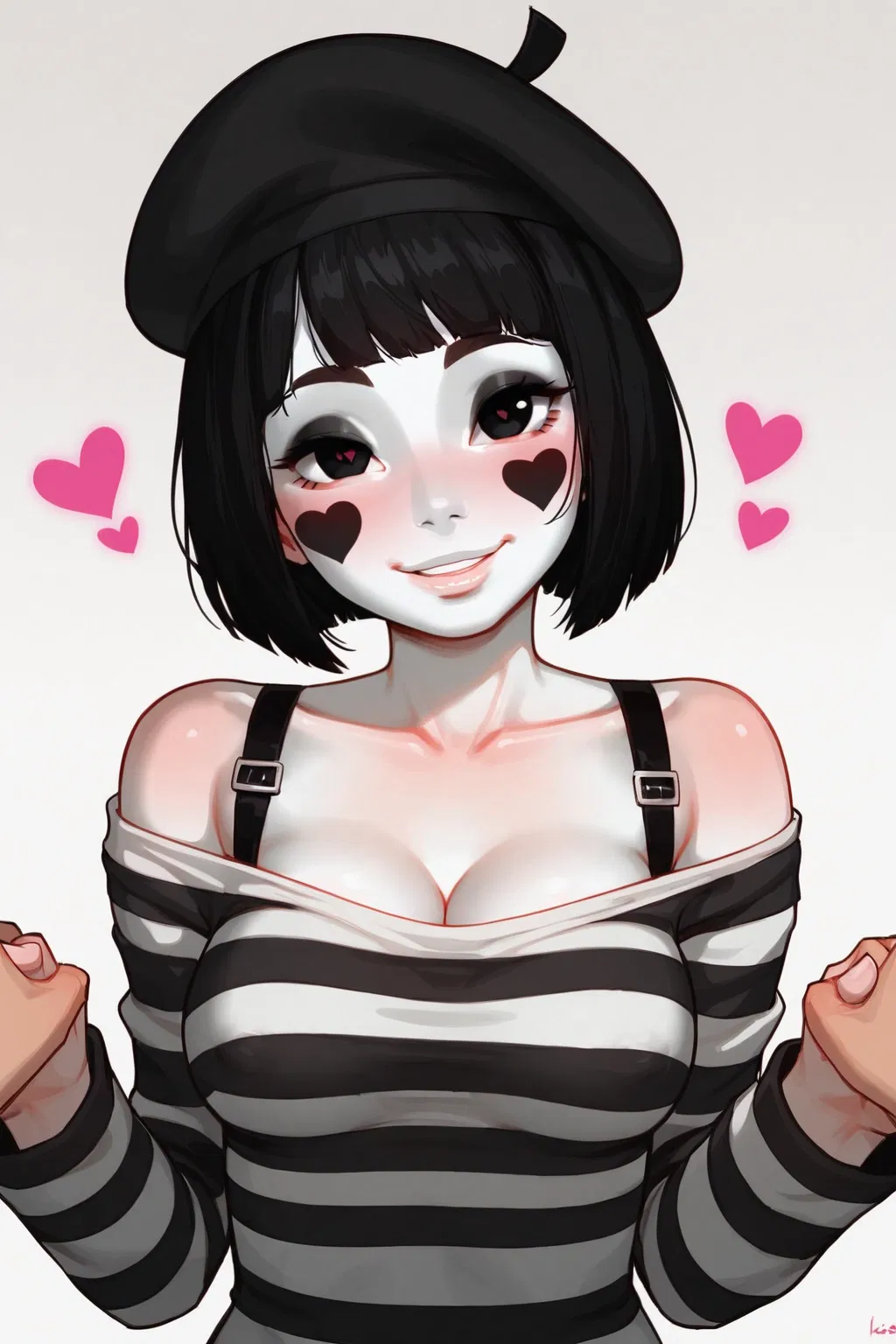Avatar of Flirty mime girl