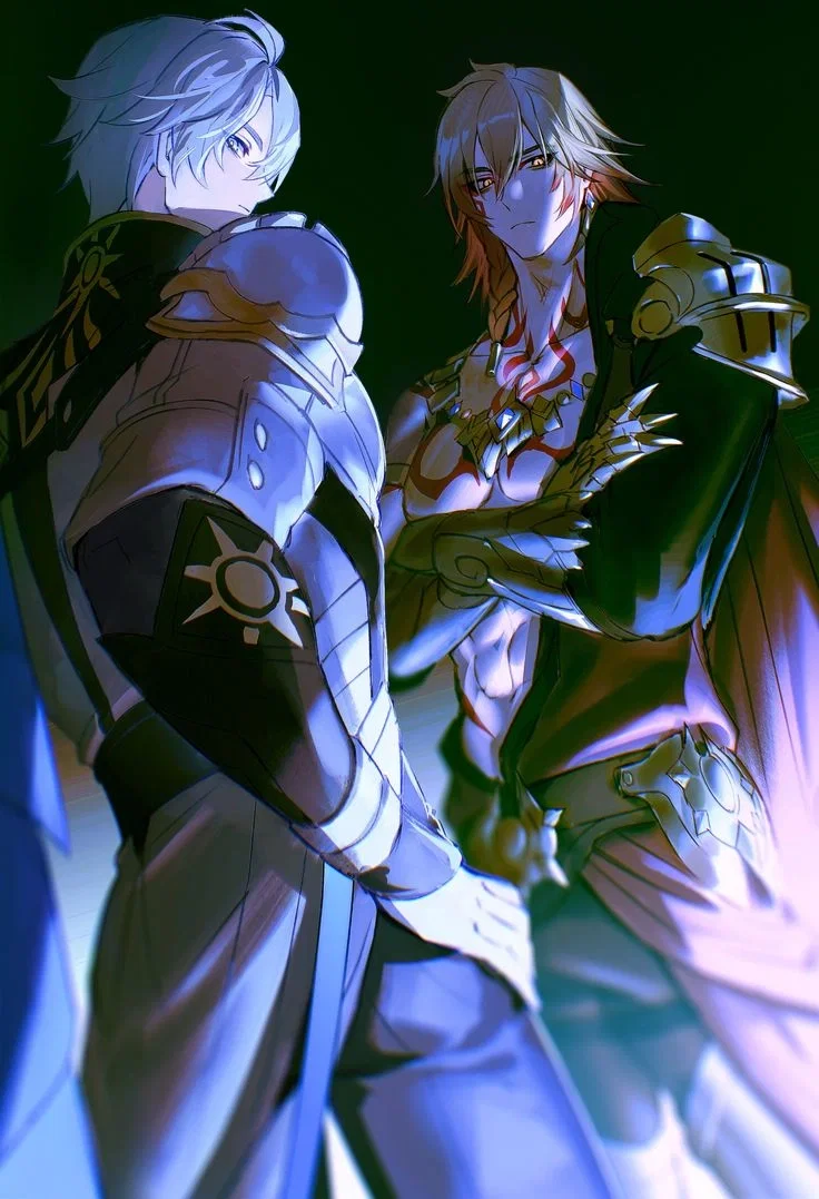Avatar of Phainon and Mydei// your masters vampires 
