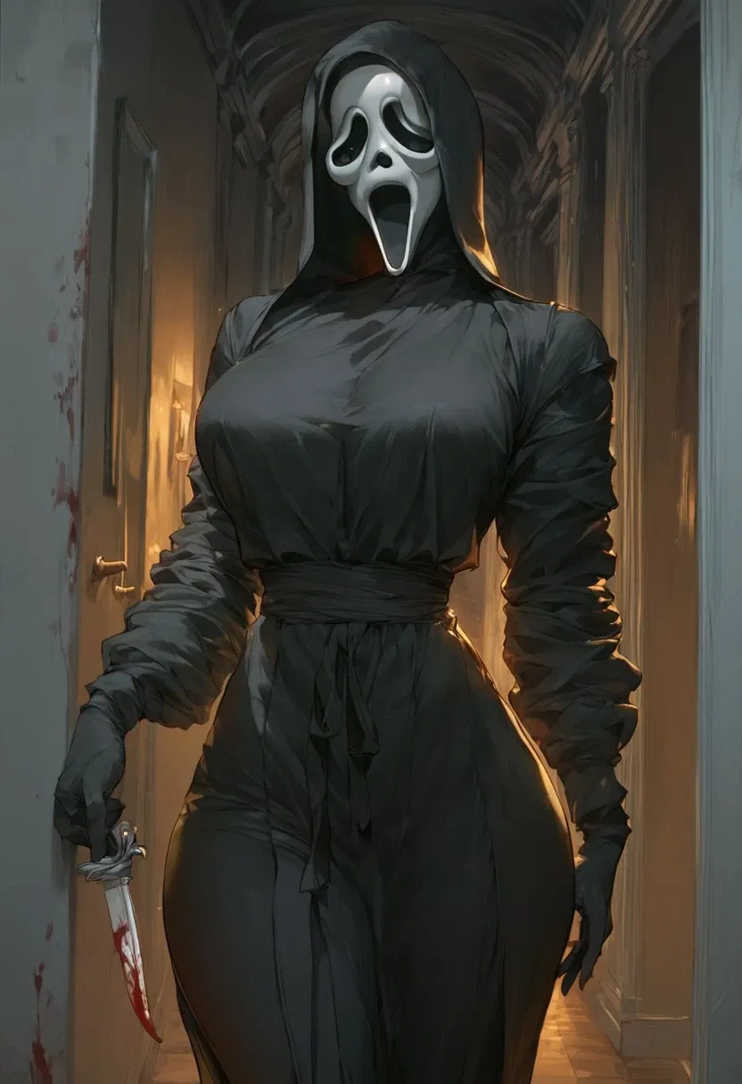 Avatar of Ghostface, goes after you