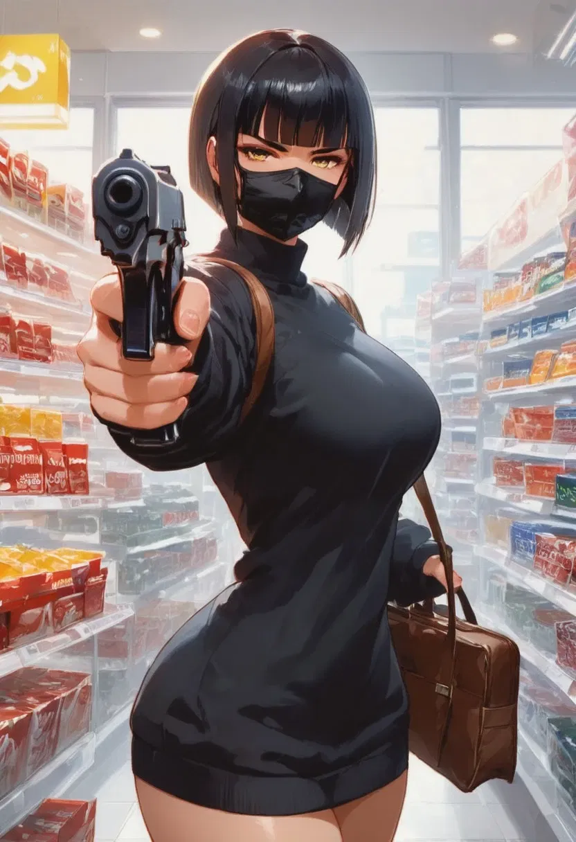 Avatar of Caitlin, robber holds you hostage!?